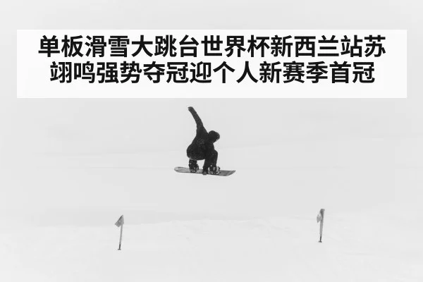 单板滑雪大跳台世界杯新西兰站苏翊鸣强势夺冠迎个人新赛季首冠